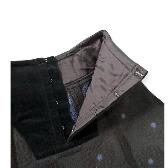 Comme des Garçons Corset-Front‎ A line Skirt, A/W 2001, GC-S062, Size S, Black - Picture 11 of 13